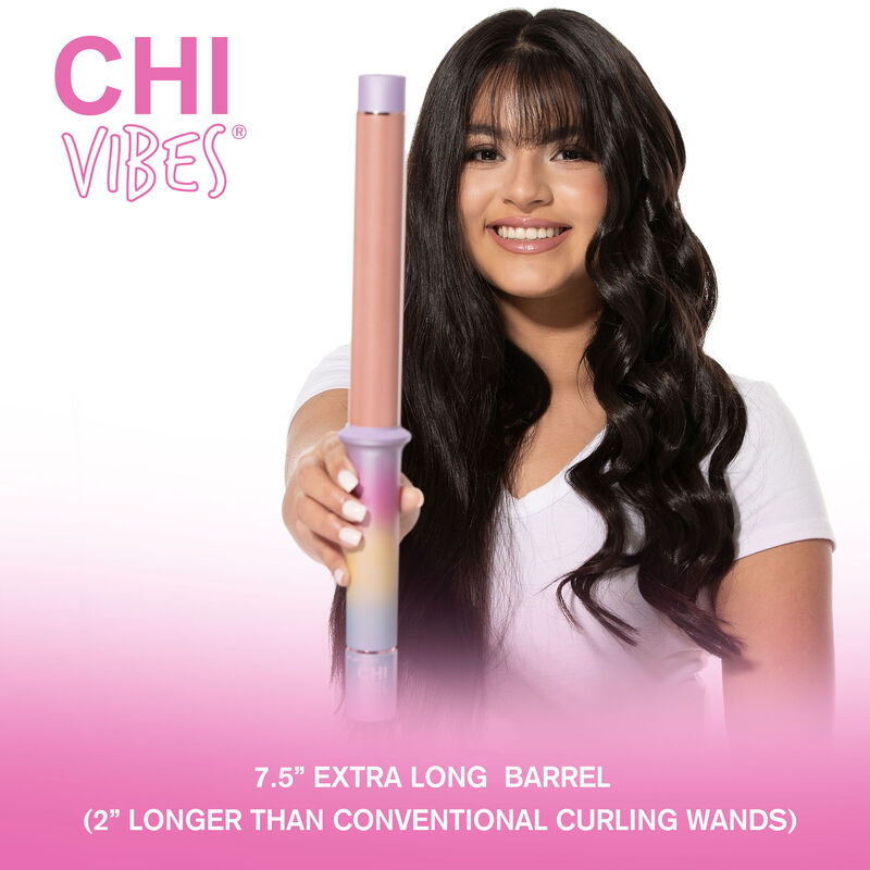 Vibes XL Colossal 1.25 inch Extended Curling Wand, , large image number null